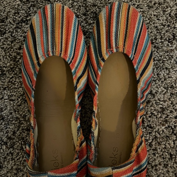 Sunset Stripe Tieks! - Picture 1 of 4
